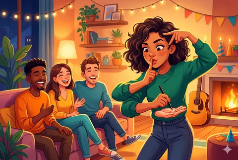 HomeParty Sessiz Kelime oyun ekranı