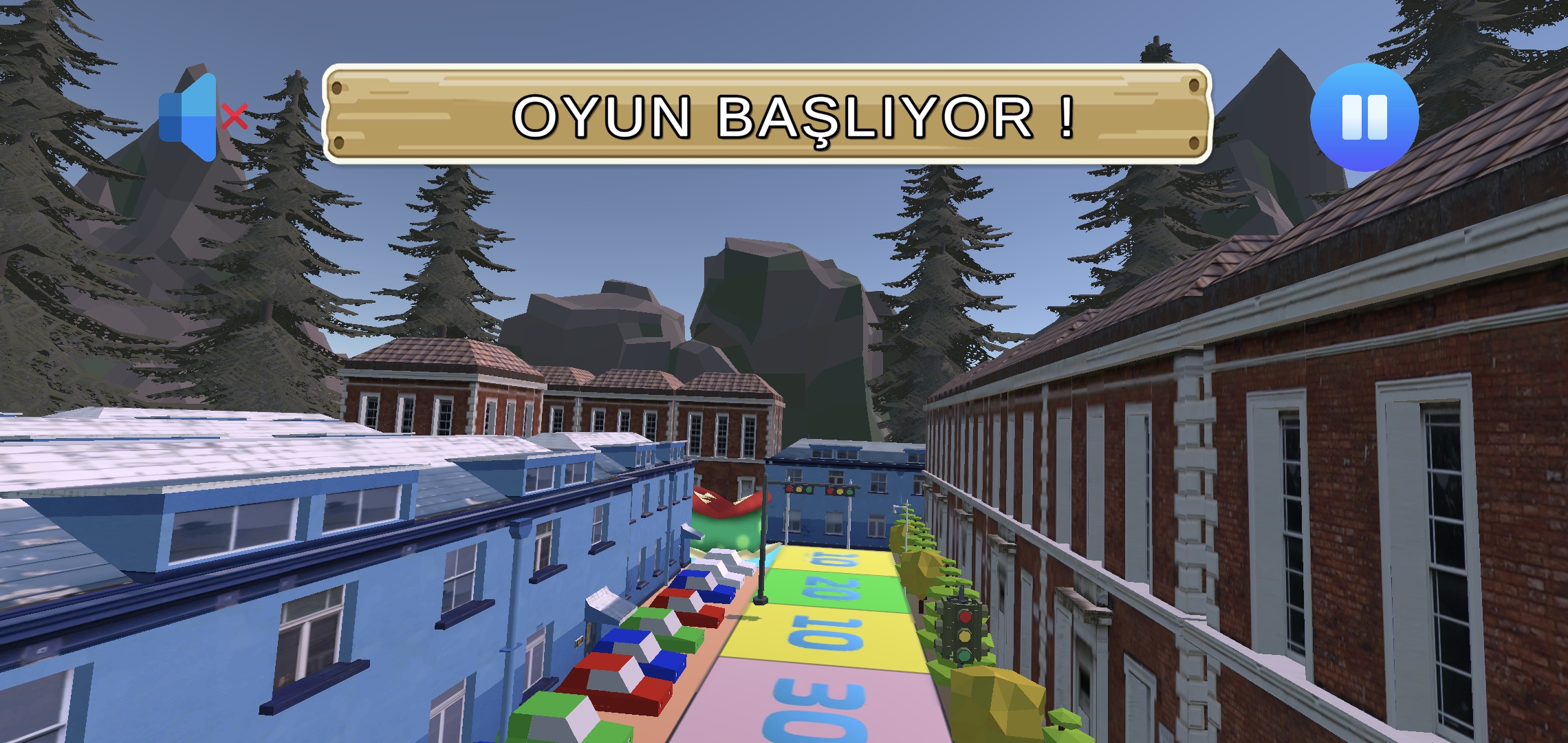 YerseYap oyun başlangıç ekranı
